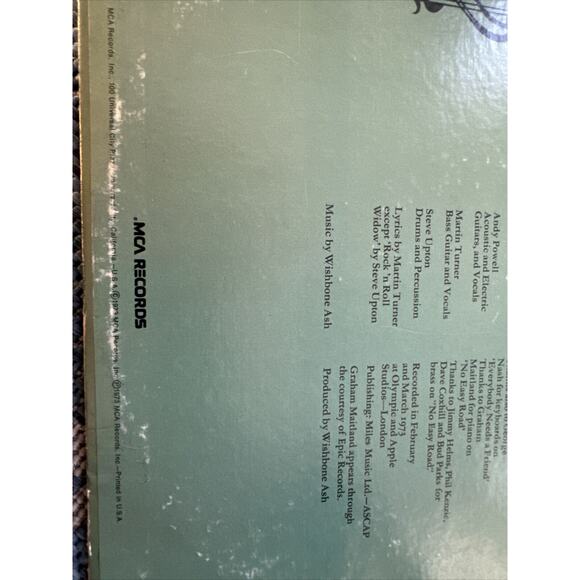 Wishbone Ash Four LP MCA‎ 1973 US 1st Pickneyville Press VG++ Vinyl #f17 - Picture 6 of 11